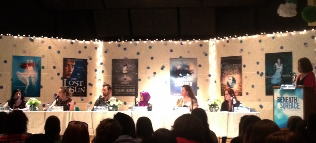 The panel at the Irving Public Library in Texas. (Photo by OhMagicHour.)