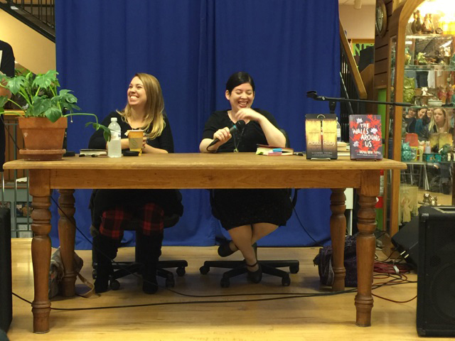 Book event at BookPeople in Austin with my friend and fellow author, Suzanne Young (look at how much fun we had!)...
